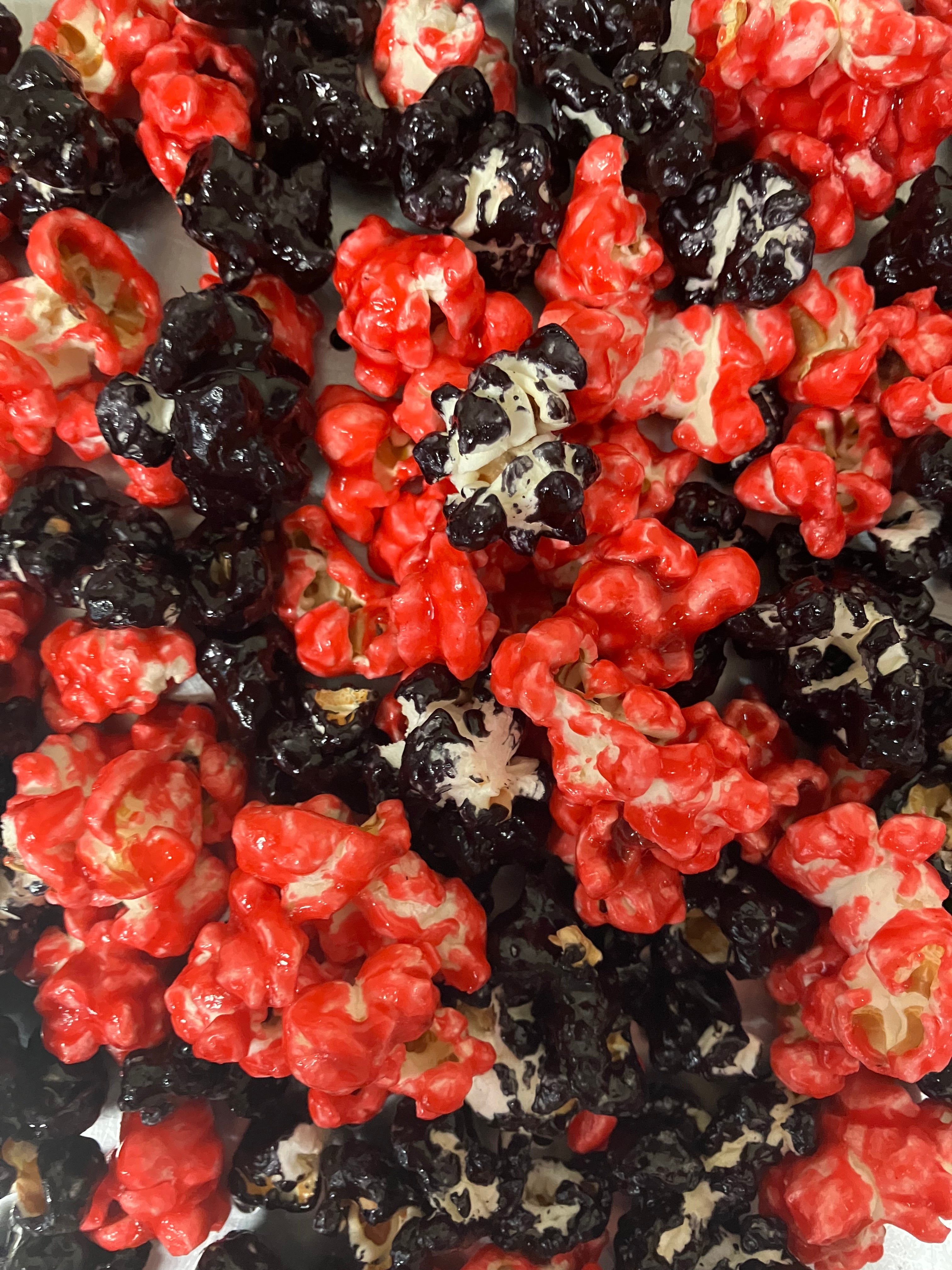 Red and Black Vanilla Popcorn The Poppin Shop