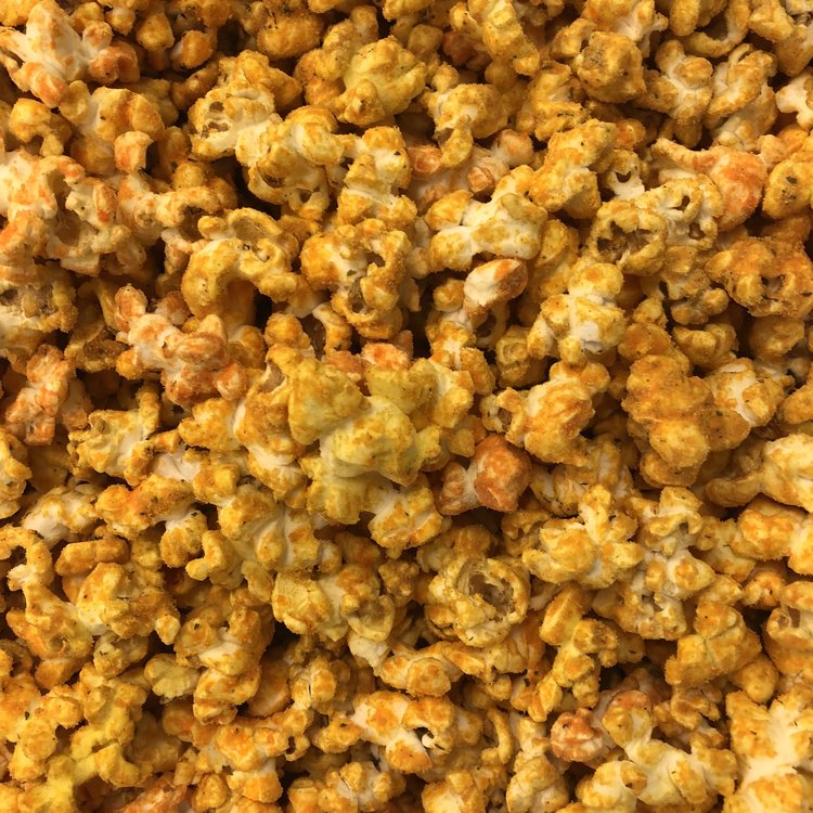 Gourmet Popcorn Spicy Jalapeno Ghost Cheddar Resealable Bag The