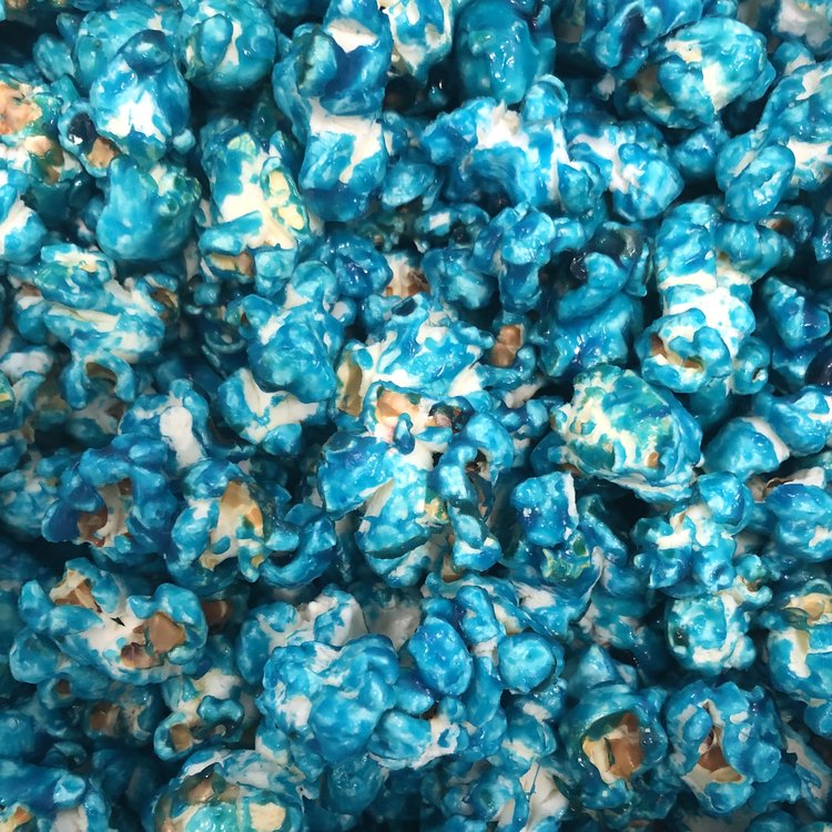 Gourmet Popcorn Sweet Blue Raspberry Resealable Bag