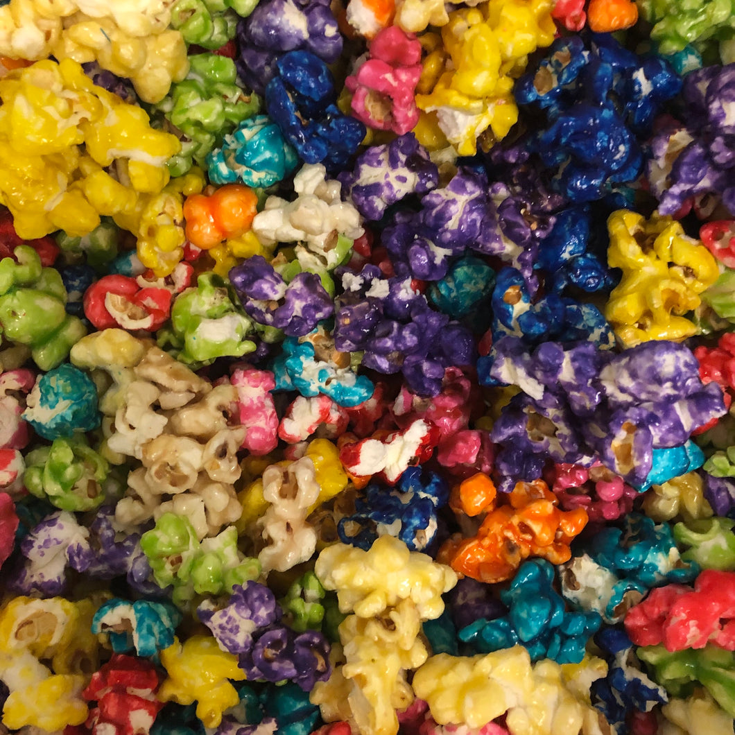 Gourmet Popcorn Sweet Fruity Rainbow Resealable Bag